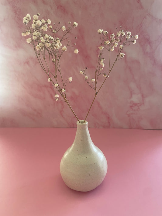 White Bud Vase