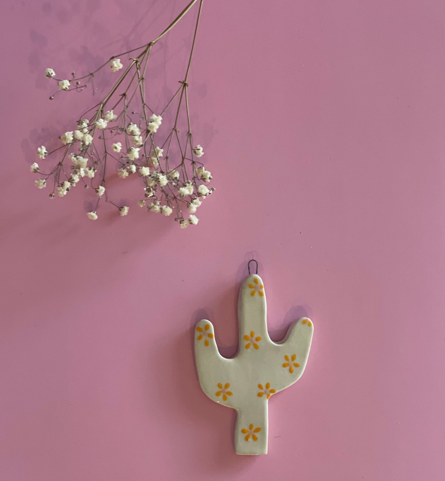 Floral Cactus Ornaments