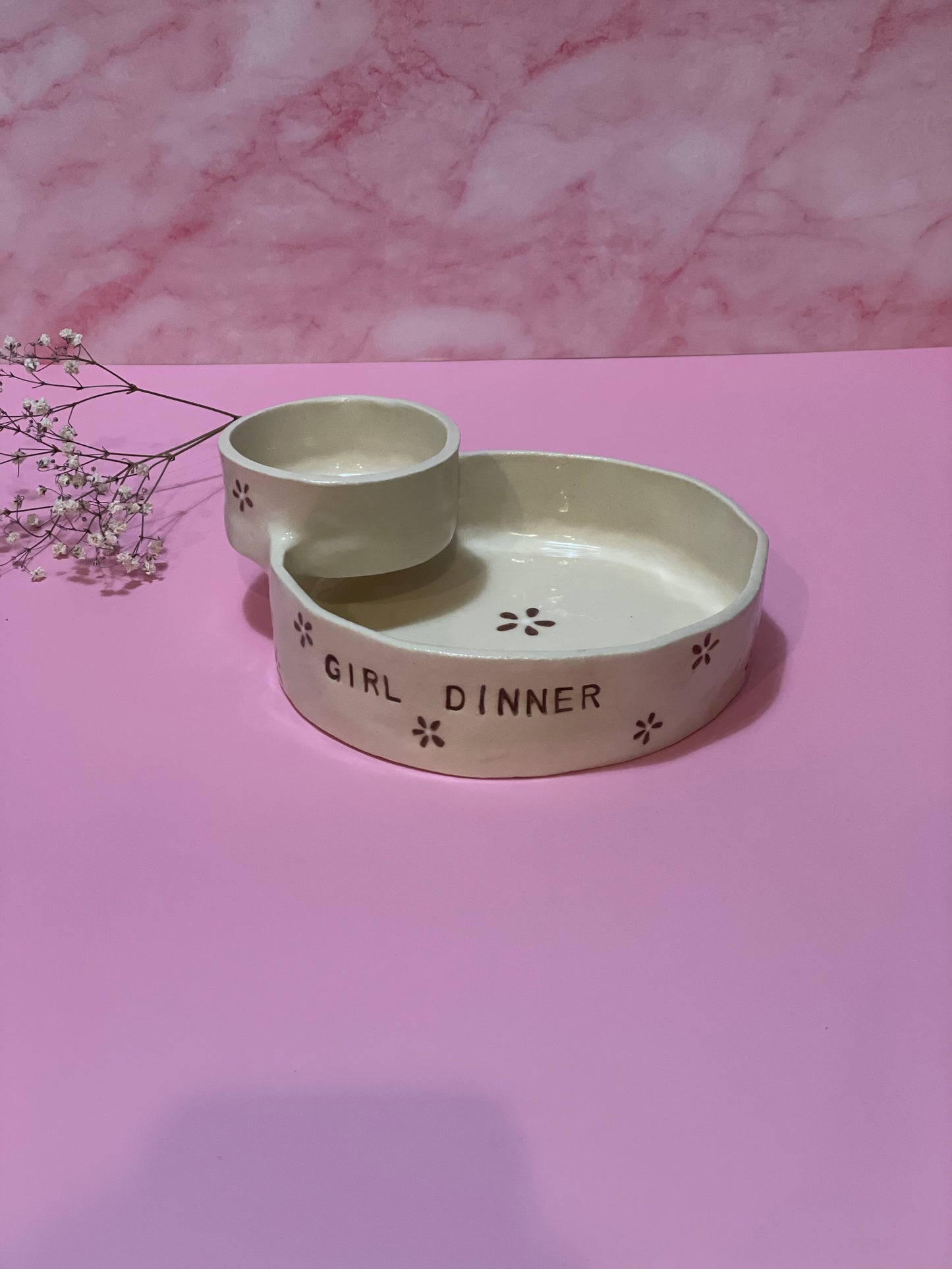 Floral Girl Dinner Bowls